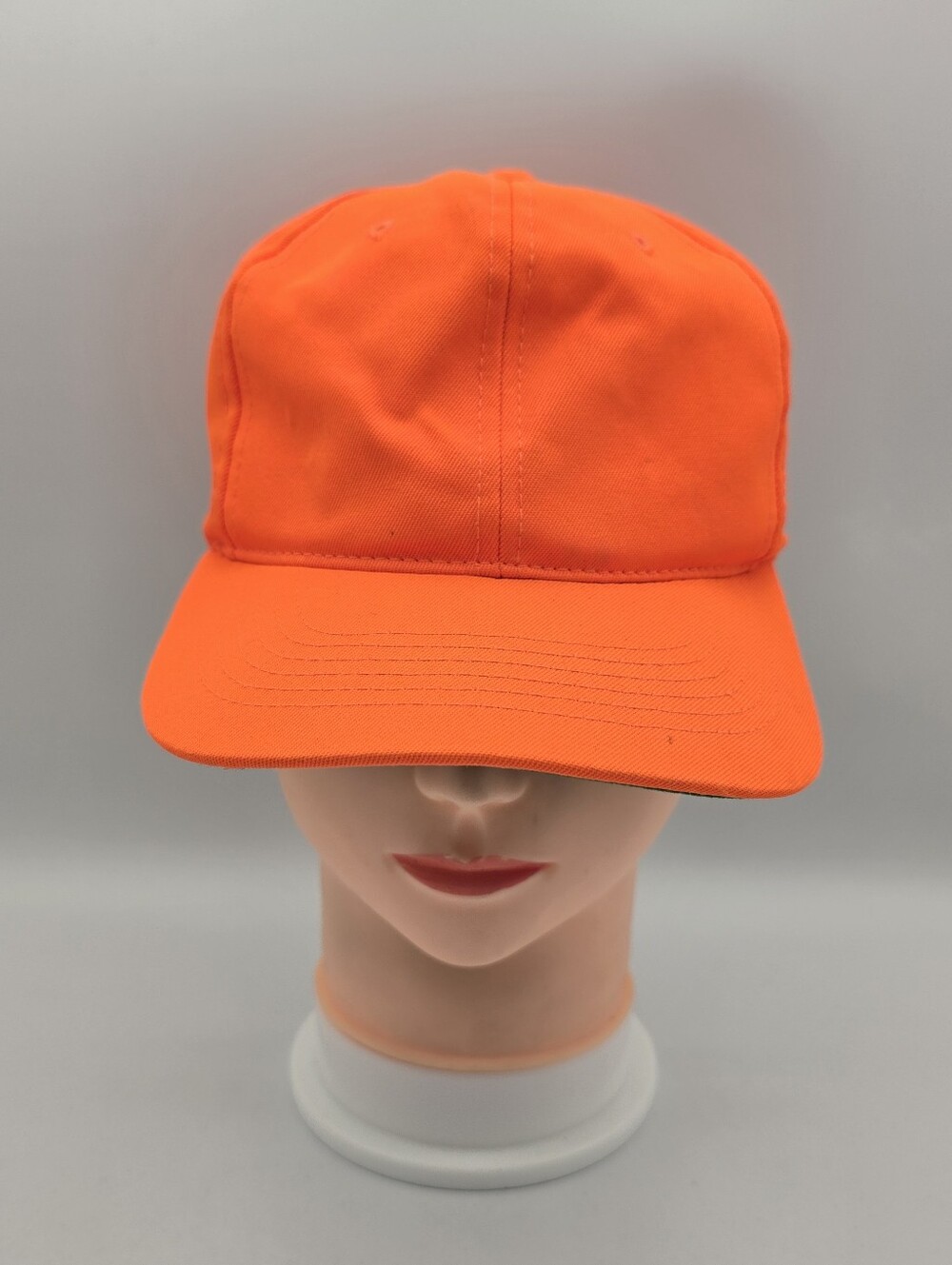 Vintage Youngan Youth Solid Orange Adjustable Hat